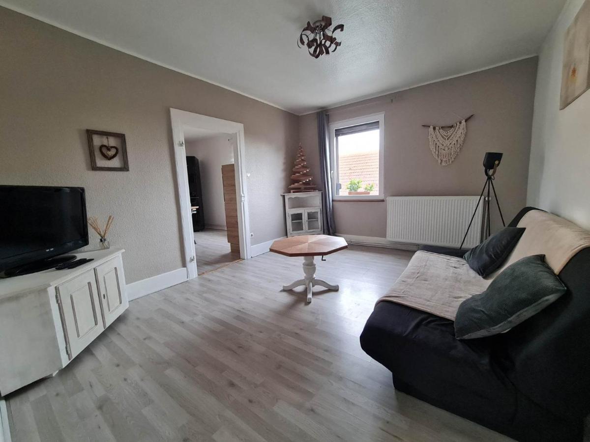Gite Au Giessen - 1Er Etage Biesheim Bagian luar foto